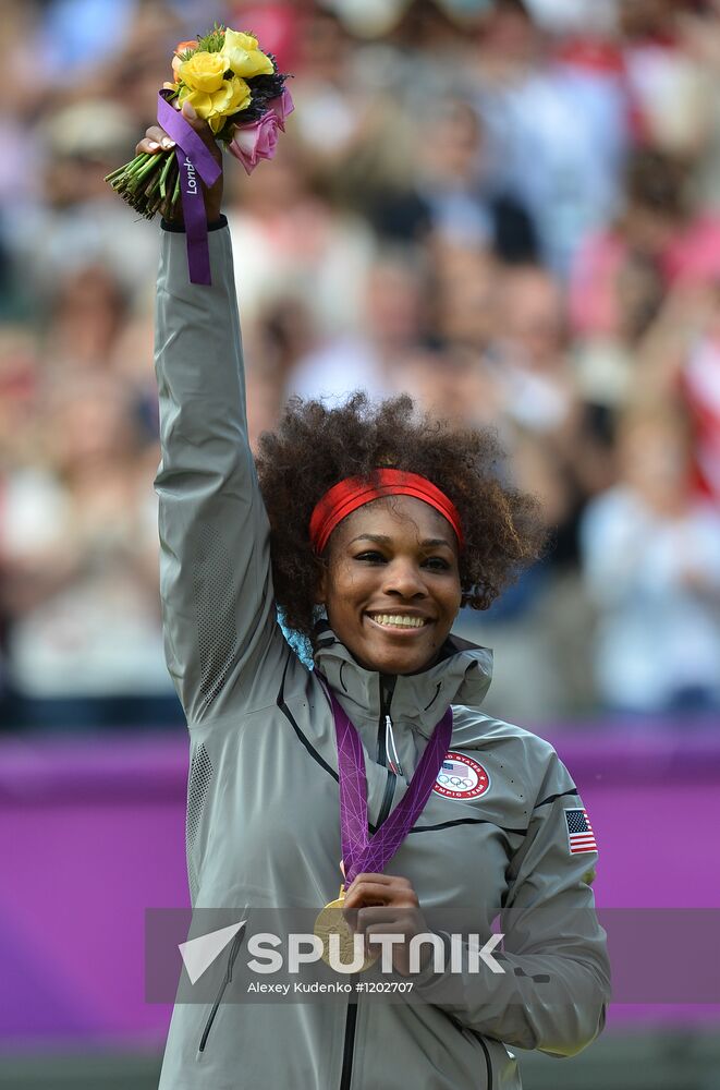 2012 Olympics. Tennis. Day Eight