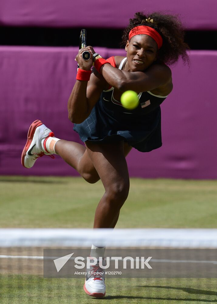 2012 Olympics. Tennis. Day Eight