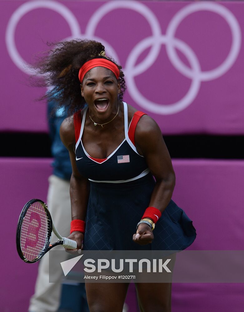 2012 Olympics. Tennis. Day Eight