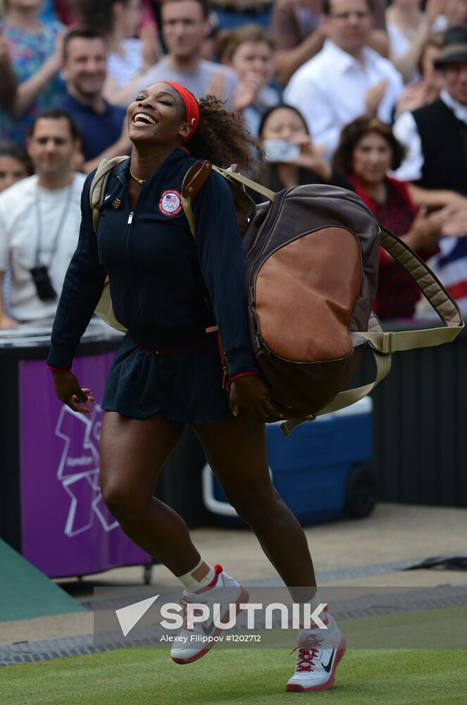 2012 Olympics. Tennis. Day Eight