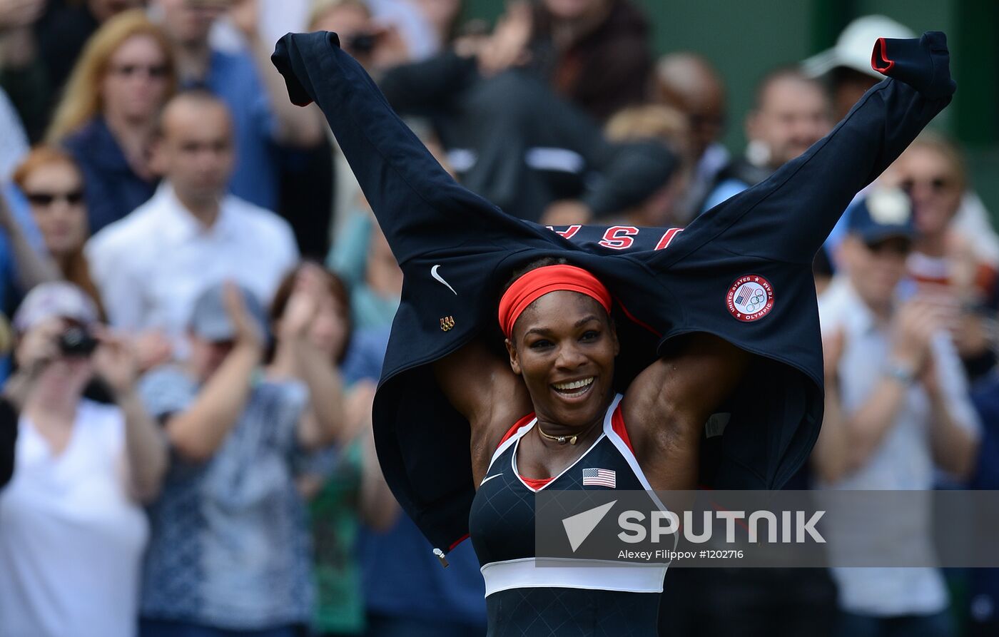 2012 Olympics. Tennis. Day Eight