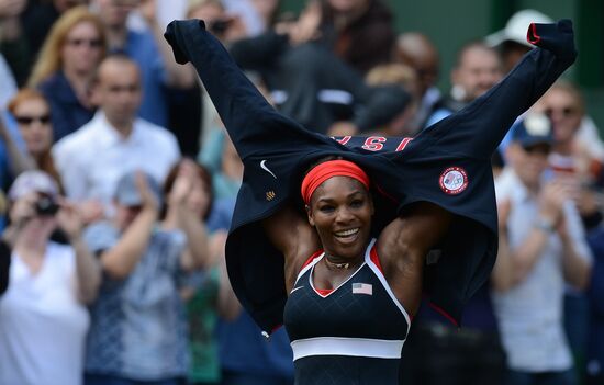 2012 Olympics. Tennis. Day Eight