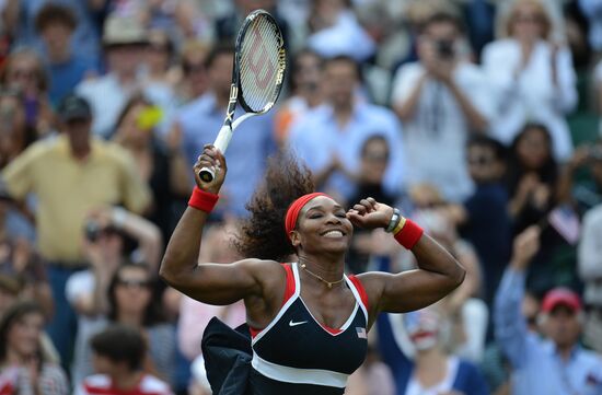 2012 Olympics. Tennis. Day Eight
