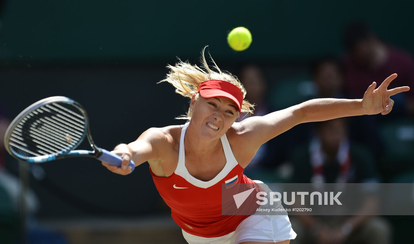 2012 Olympics. Tennis. Day Eight