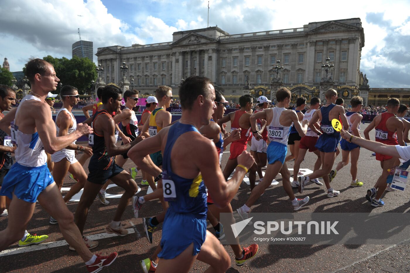 2012 Olympics. Athletics. Men's 20km Race Walk