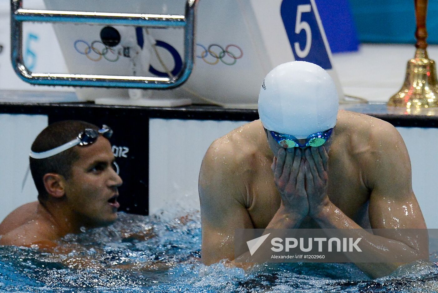 2012 Olympics. Swimming. Day Eight. Finals
