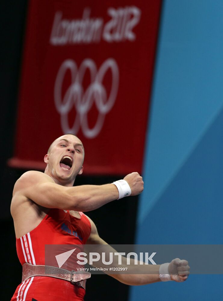 2012 Olympics. Weightlifting. Men's 94kg