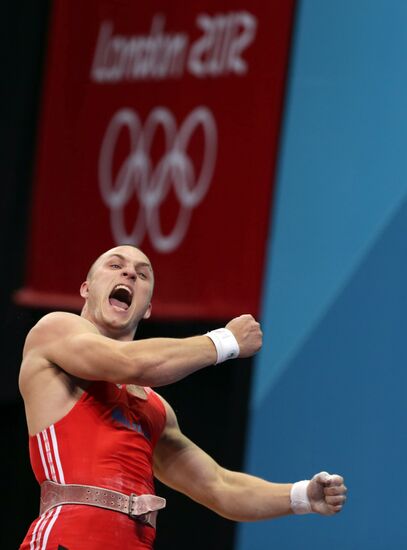 2012 Olympics. Weightlifting. Men's 94kg