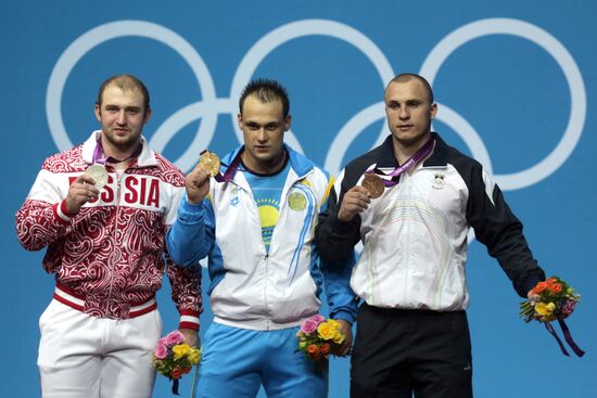 2012 Olympics. Weightlifting. Men's 94kg