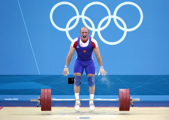 2012 Olympics. Weightlifting. Men's 94kg