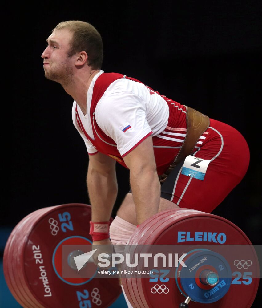 2012 Olympics. Weightlifting. Men's 94kg