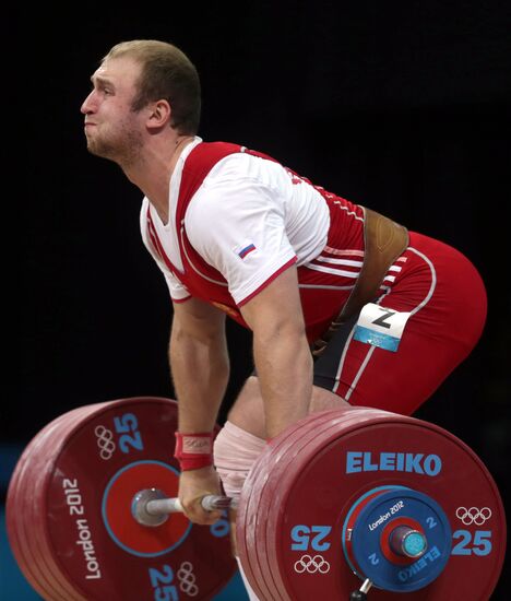 2012 Olympics. Weightlifting. Men's 94kg