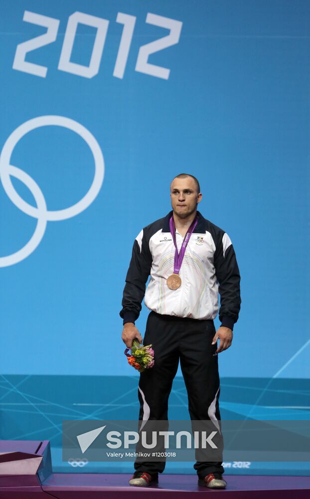 2012 Olympics. Weightlifting. Men's 94kg