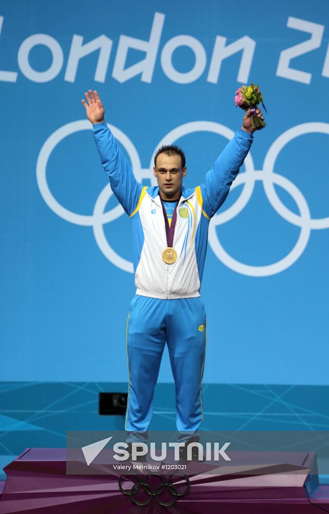2012 Olympics. Weightlifting. Men's 94kg