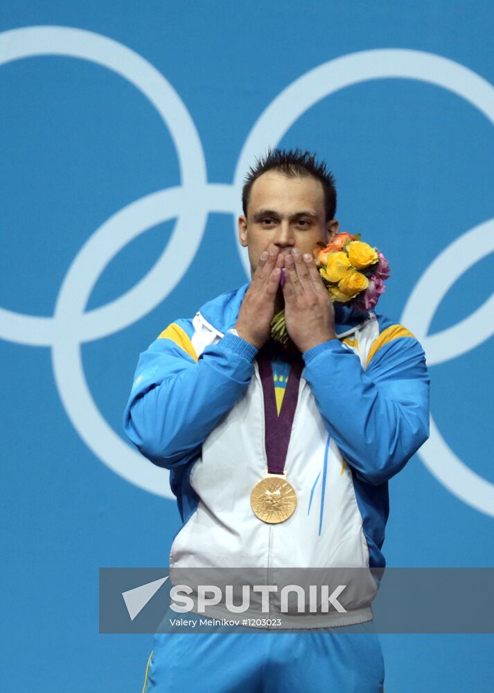 2012 Olympics. Weightlifting. Men's 94kg