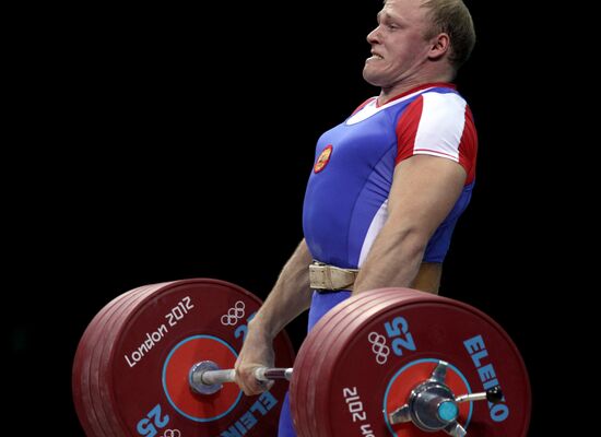 2012 Olympics. Weightlifting. Men's 94kg