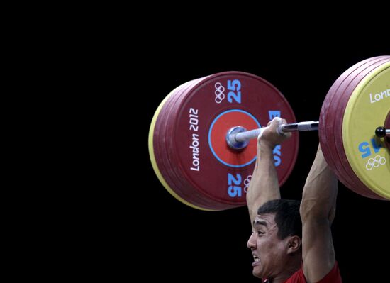 2012 Olympics. Weightlifting. Men's 94kg