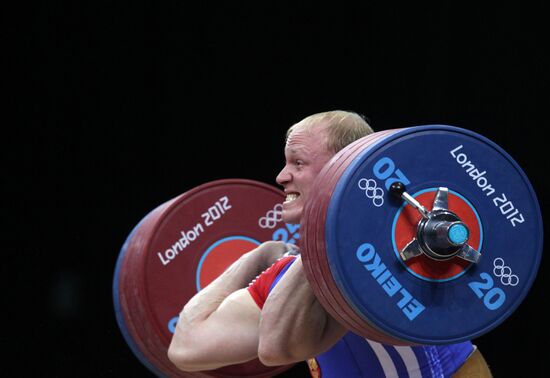 2012 Olympics. Weightlifting. Men's 94kg