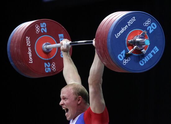 2012 Olympics. Weightlifting. Men's 94kg