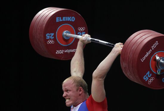 2012 Olympics. Weightlifting. Men's 94kg