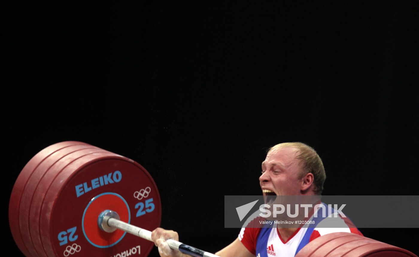 2012 Olympics. Weightlifting. Men's 94kg
