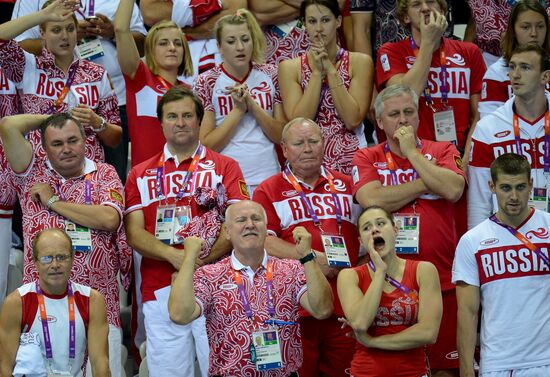 2012 Olympics. Swimming. Day eight. Finals
