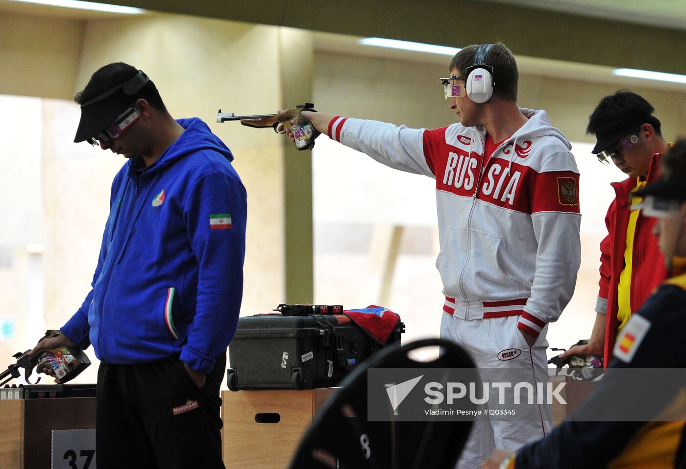 2012 Olympics. Shooting. Men's 50m Pistol