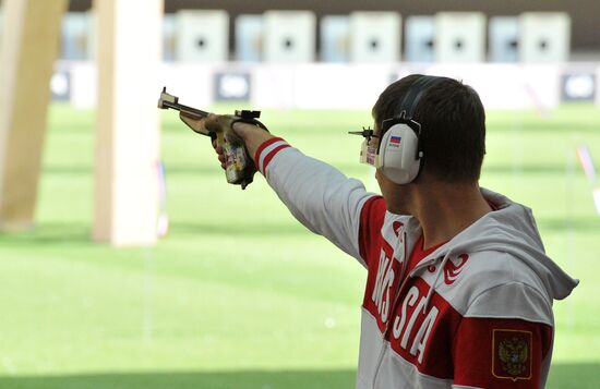 2012 Olympics. Shooting. Men's 50m Pistol