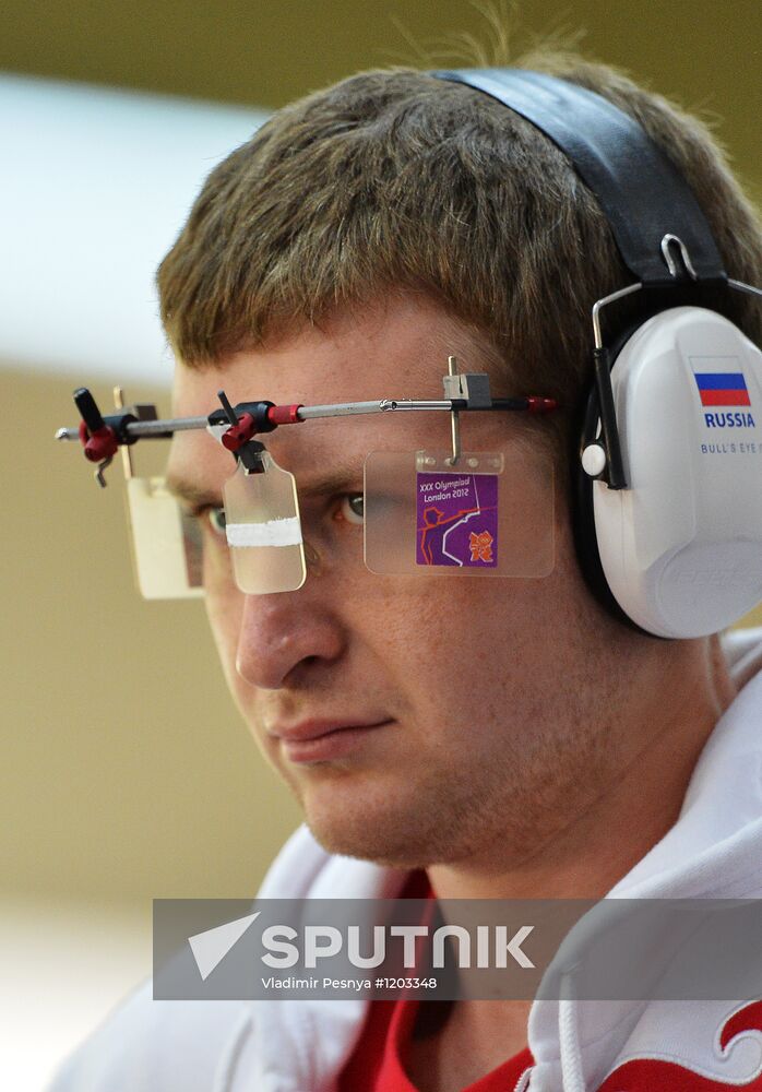 2012 Olympics. Shooting. Men's 50m Pistol
