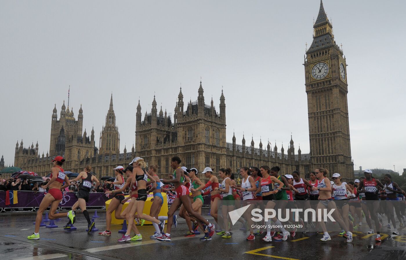 2012 Olympic Games. Athletics. Women's Marathon