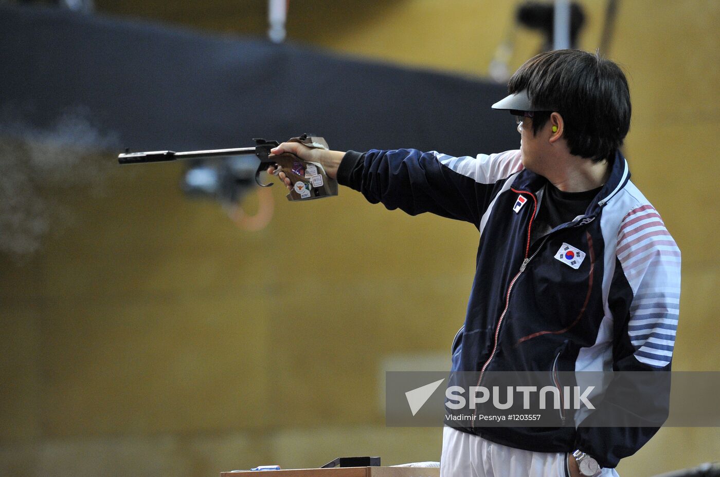 Olympics 2012 Men's Pistol Shooting. 50 m Final
