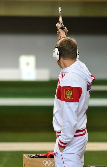 2012 Olympics. Shooting. Men's 50m Pistol. Final