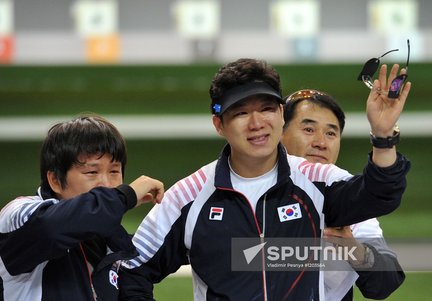Olympics 2012 Men's Pistol Shooting. 50 m Final