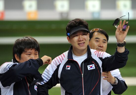 Olympics 2012 Men's Pistol Shooting. 50 m Final
