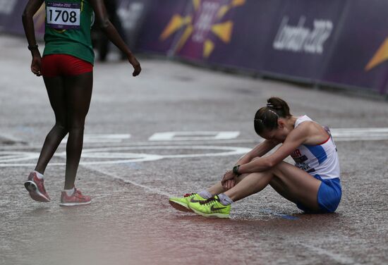 Olympics 2012 Athletics. Women's Marathon
