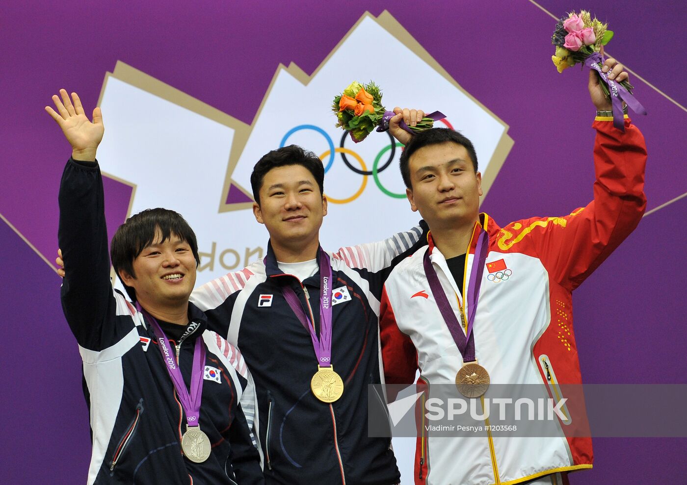 2012 Olympics. Men's 50-meter Pistol Finals