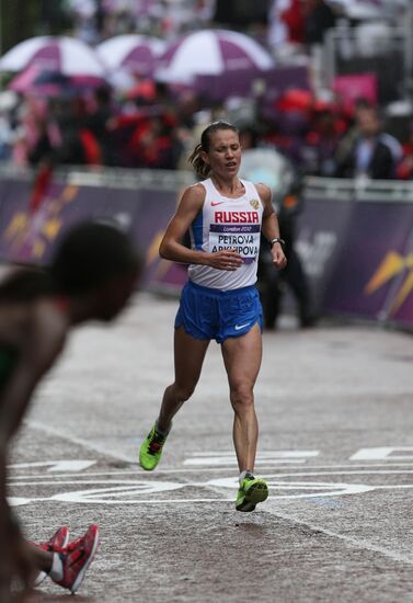 Olympics 2012 Athletics. Women's Marathon