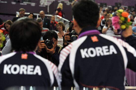 Olympics 2012 Men's Pistol Shooting. 50 m Final