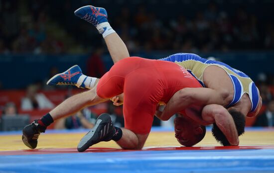 2012 Olympics. Greco-Roman wrestling. Day one