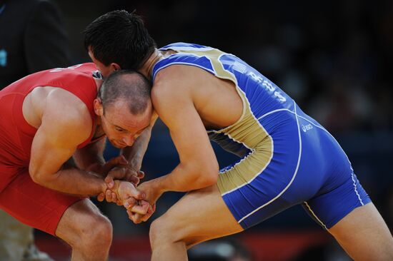 2012 Olympics. Greco-Roman wrestling. Day one