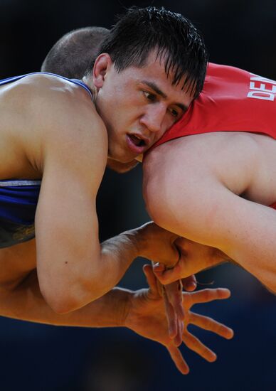 2012 Olympics. Greco-Roman wrestling. Day one