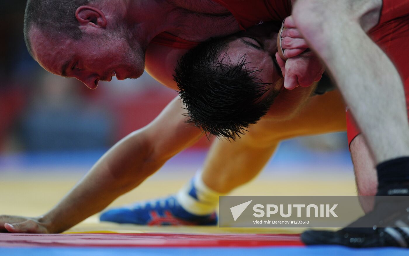 Greco-Roman wrestling. Day 1