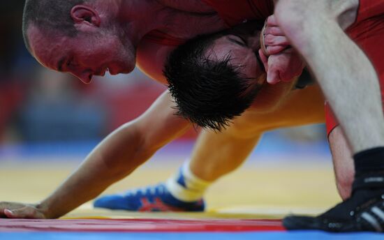 Greco-Roman wrestling. Day 1