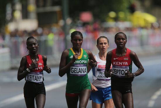 Olympics 2012 Athletics. Women's Marathon