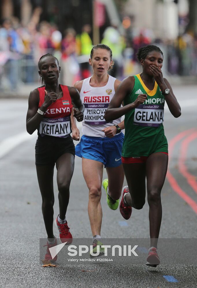 Olympics 2012 Athletics. Women's Marathon