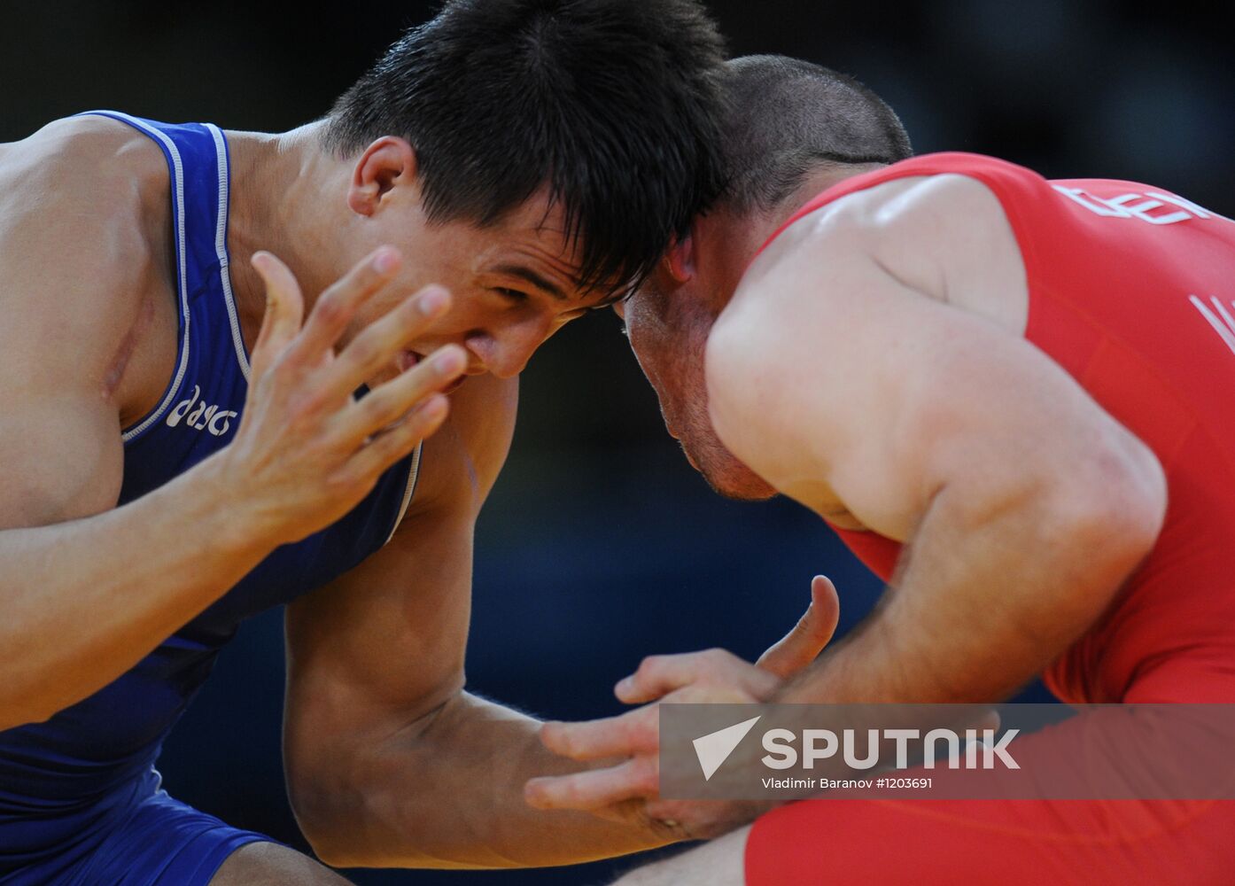 Olympics 2012 Greco-Roman wrestling. Day One