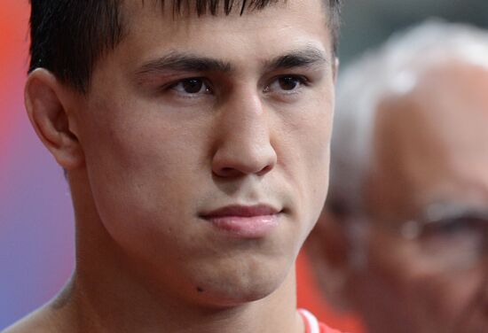 2012 Olympics. Greco-Roman wrestling. Day one