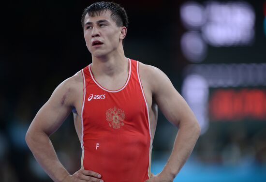 Olympics 2012 Greco-Roman wrestling. Day One