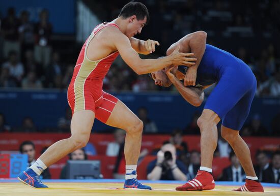 Olympics 2012 Greco-Roman wrestling. Day One