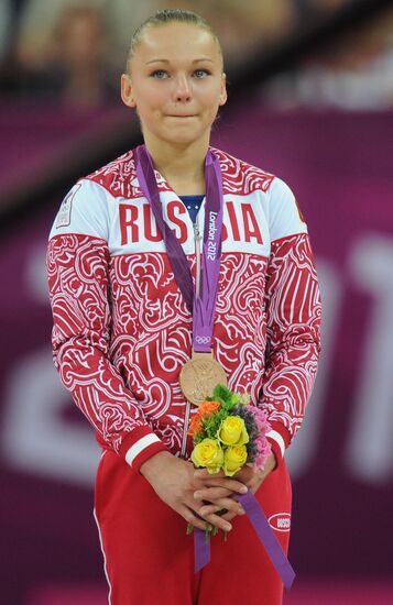 Olympics 2012 Women's Gymnastics. Vault